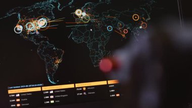 Dünya çapındaki siber saldırıları gerçek zamanlı olarak izlemek..