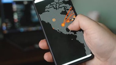 ABD 'ye doğru birden fazla siber saldırı.