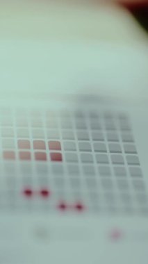 Bedava ve cep telefonu ekranında sinemada satılan koltukların elektronik gösterimi.