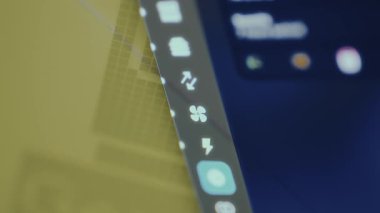 İşletim sistemi için arayüz tasarımı.