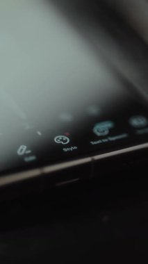 İçerik oluşturma uygulaması içerisindeki görünümü değiştirmek için biçim simgesi.