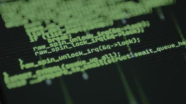 Çoklu başlıklı bir ortamda kilitleme mekanizmalarıyla ilgili bilgisayar yazılım kodları, işlevleri ve veri yapıları çizgileri.