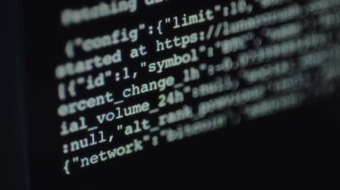 Mali verileri içeren veri toplama ve yapılandırmayla ilgili kod.