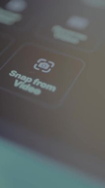 Video seçeneğini kaldır, bir video kaydından durağan bir resim al.