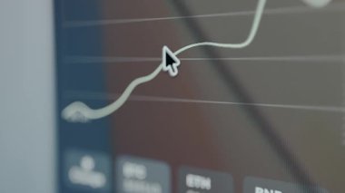 Kullanıcı ekranda bir doğrusal grafik görüntüler.