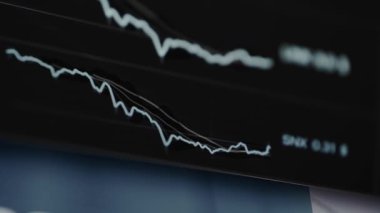 Zaman içinde dalgalanan bir doğruyu gösteren veri grafiği.