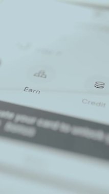 Finansal uygulama arayüzü içinde Gelir etiketli bölüm.