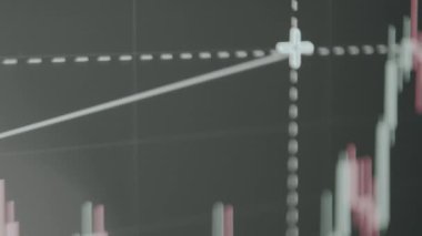 Fibonacci geri çekme seviyelerinin yer aldığı mali şamdan şeması.