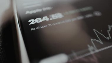 AAPL için mali veriler, hisse senedi fiyatı ve kapanış tarihi. Gözlüklerden bak.