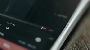 Belirli bir sipariş için alım-satım göstergesi, satış yüzdesi.