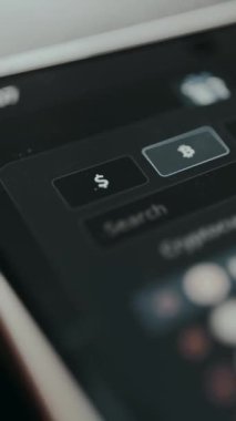 ABD Doları sembolü ile seçeneğe tıklandı.