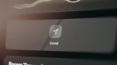 Dijital arayüzden düğme gönder.