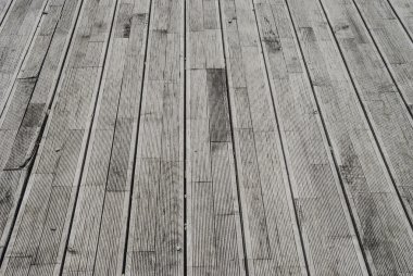 Doku, arka plan. Gri ahşap zemin