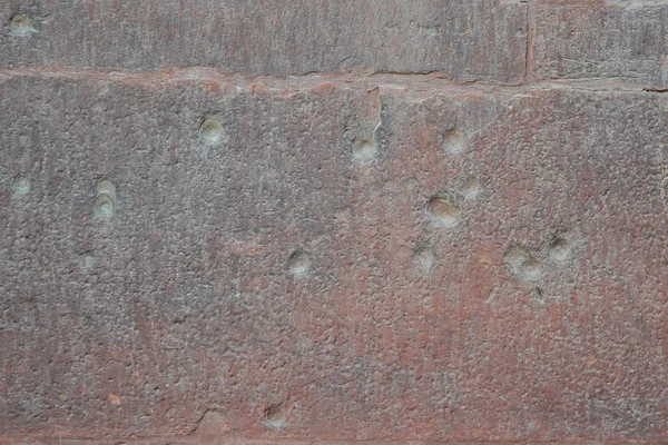 Old worn red wall texture — Stock Photo, Image