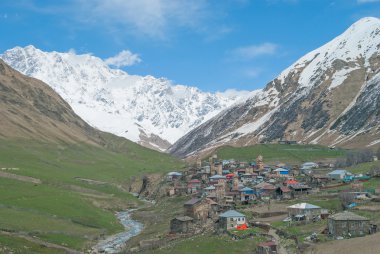Ushguli, üst Svaneti, Georgia, Europe
