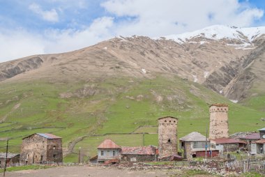 Ushguli, üst Svaneti, Georgia, Europe