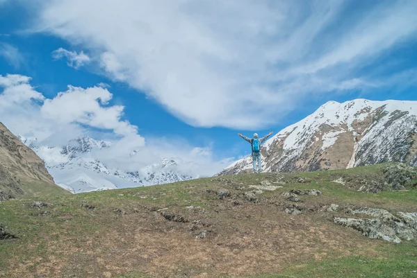 Ushguli, Upper Svaneti, Georgia, Europa — Foto de Stock