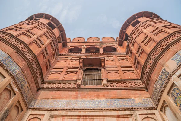 O Forte de Agra em Agra em Uttar Pradesh, Índia — Fotografia de Stock