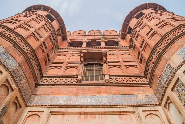 O Forte de Agra em Agra em Uttar Pradesh, Índia — Fotografia de Stock