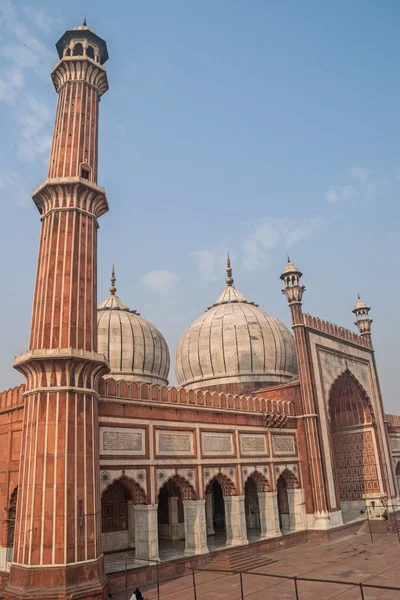 Mesquita Jama Masjid, Deli velho, Índia . — Fotografia de Stock