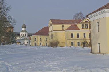Kremlin Park. Veliky Novgorod, Rusya Federasyonu