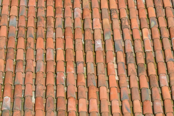 Old roof tiles background — Stock Photo, Image