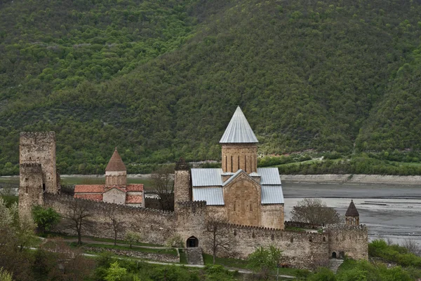 Ananuri замок. Грузія — стокове фото