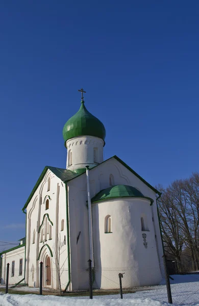 Chiesa di San Giovanni teologo, Veliky Novgorod, Russia — Foto Stock