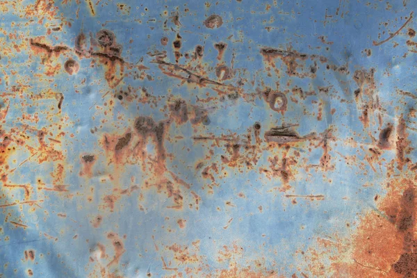 テクスチャ、背景。金属の錆び塗装板 — ストック写真