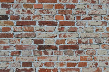 Arka plan doku. Eski tuğla duvar