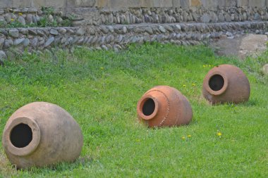 Cay sürahi yeşil çim, Georgia