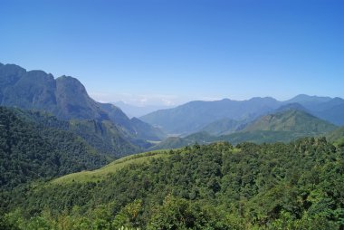 Dağların, Sapa, Vietnam hoş görünümü