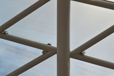 Modern köprüsünün parçası. Arka plan