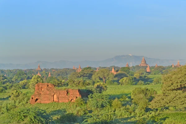 De oude tempel in Bagan, Myanmar, Birma — Stockfoto