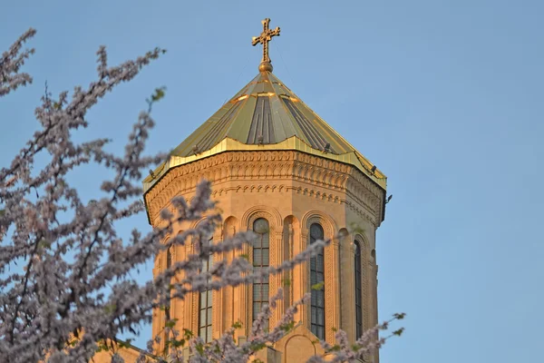 Dreifaltigkeitskathedrale von Tiflis — Stockfoto