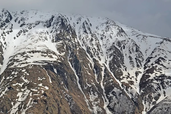 Snow-capped mountains. Caucasus mountains, Georgia. — Stock Photo, Image