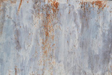 Doku, arka plan. Metal paslı boyalı plaka