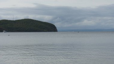 Deniz, bulutlu hava, Bay, gökyüzü