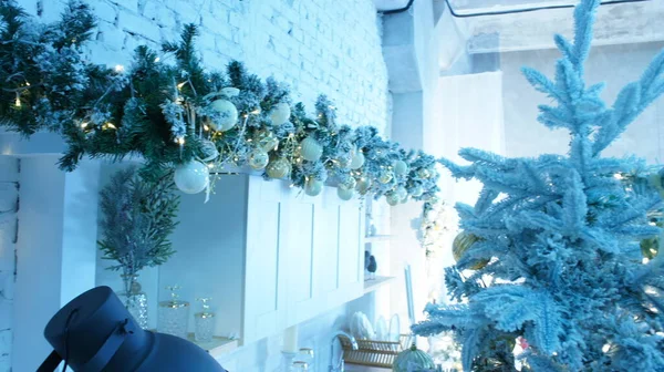 Yeni yıl arifesi, Noel çelengi, yeni yıl mutfağı.