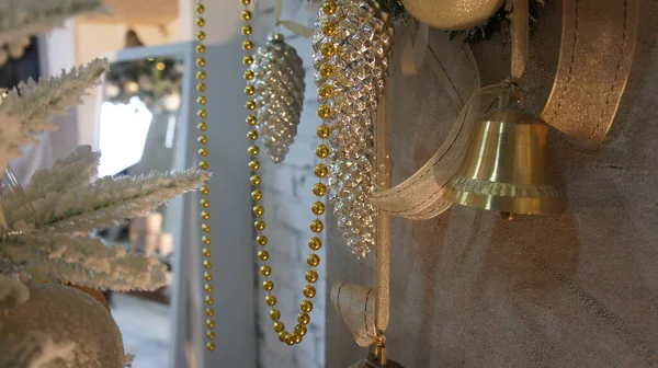 Altın çan, ev dekorasyonu, Noel