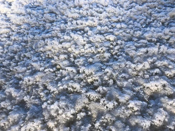 Зимове льодове поле, сніг і лід зима — стокове фото