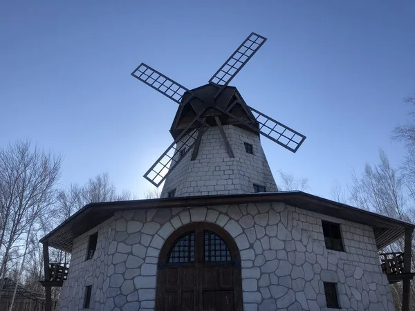 Old mill, rustic style, old village traditions — Stock Photo, Image