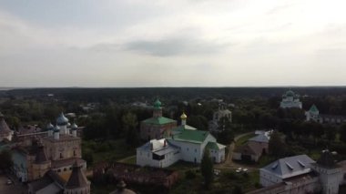 Rostov Yaroslavl bölgesi yakınlarındaki Borisoglebsky Manastırı