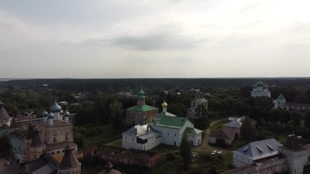 Monastère Borisoglebsky Près Ville Région Rostov Iaroslavl — Video