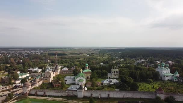 Borisoglebski Kloster Der Nähe Der Stadt Rostow Jaroslawl — Stockvideo