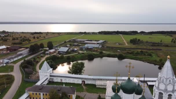 Nikitsky Monasterio Pereslavl Zalessky Región Yaroslavl — Vídeo de stock
