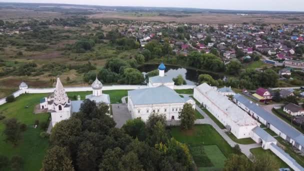 Μονή Αγίας Τριάδας Danilov Pereslavl Zalessky Yaroslavl Περιφέρεια — Αρχείο Βίντεο
