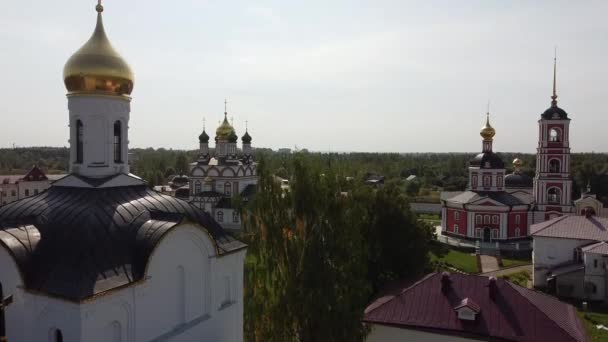 Dreieinigkeit Sergius Warnizki Kloster Gebiet Jaroslawl — Stockvideo