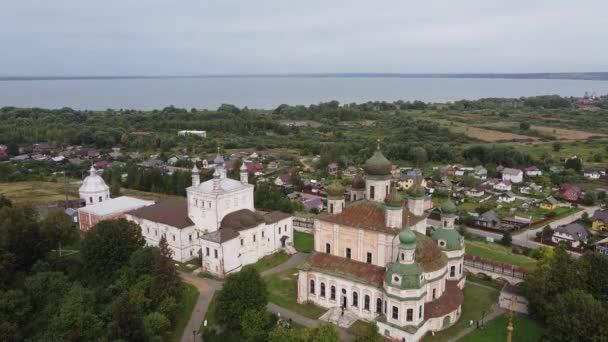 Dormition Goritskij Kloster Pereslavl Zalesskij Yaroslavl Region — Stockvideo