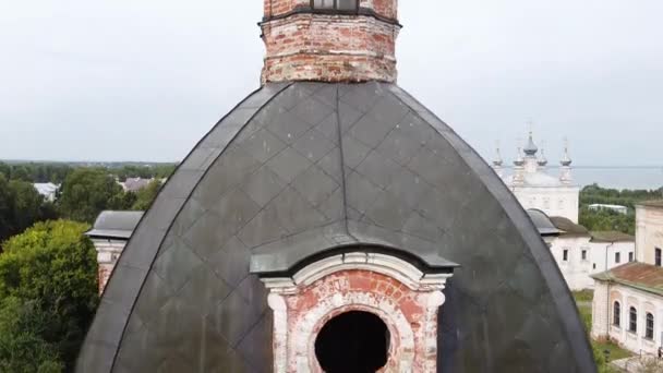Dormition Goritskij Kloster Pereslavl Zalesskij Yaroslavl Region — Stockvideo
